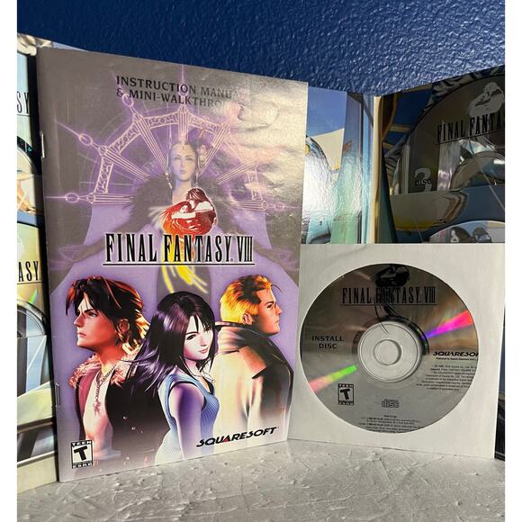 Final Fantasy VIII  PC Edition Game - 5 Disc Set with Original Box, Manuals, - Picture 5 of 8
